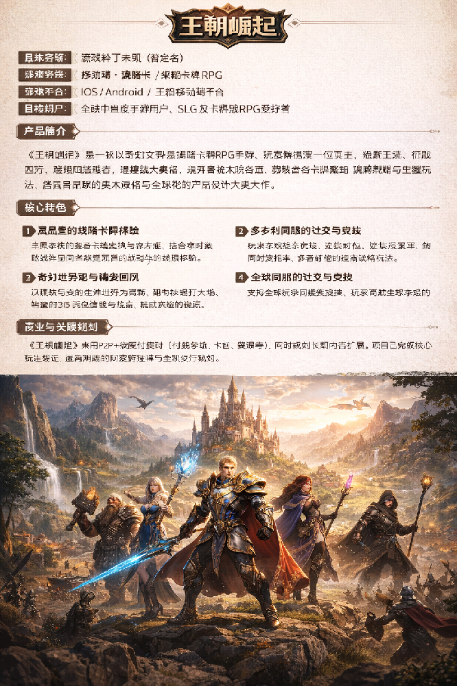 光辉娱乐王朝崛起手游